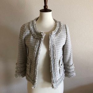 SOLD Vintage Silver Jacket Detail